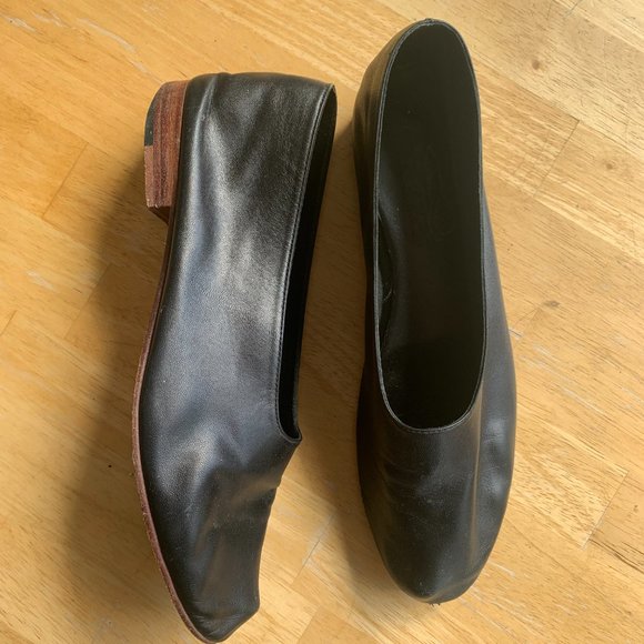 MARTINIANO "Glove Black" Flats, size 39.5 - Picture 4 of 7